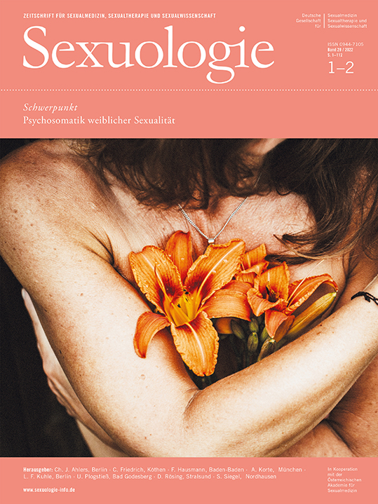 Zeitschrift Sexuologie Band 29 2022